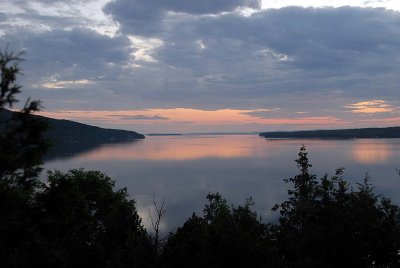 Sunset on Lake Champlain