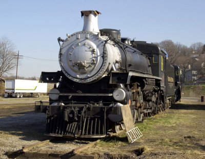 Steam engine belong to Jack Showalter at Staunton Va.