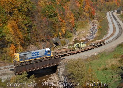 A work train at Foley Pa.