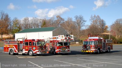 Engine 1, Truck 1 and Engine 2