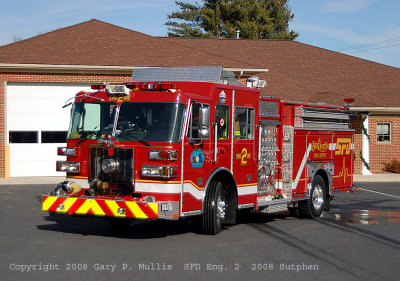 Engine 2 at its house.