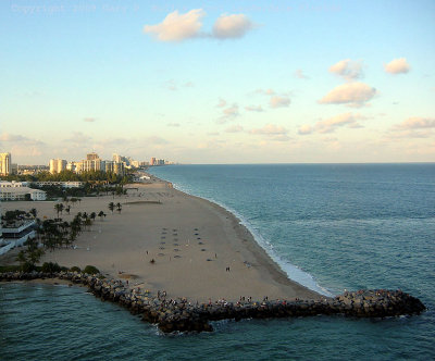 The beaches of Fort Lauderdale