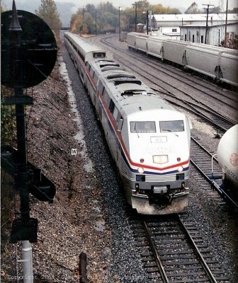 A very Amtrak move on NS at Waynesboro Va.