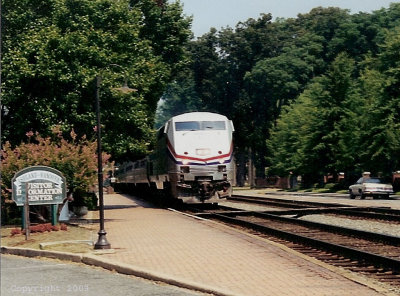 Amtrak at Ashland Va.