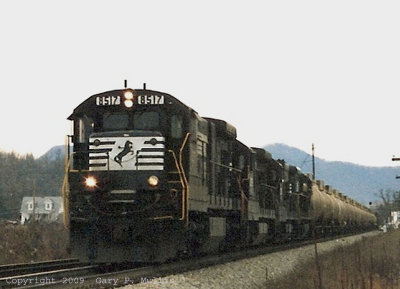 Northbound with a bunch of Coors beer in tow.jpg
