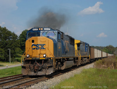 A westbound hopper train at West Lagrange.jpg
