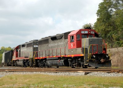 The Buckingham Branch is making up his train for the run to Charlottesville.jpg