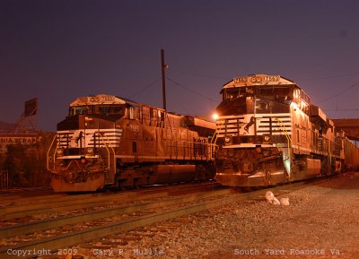 Two coal trains side by side.jpg