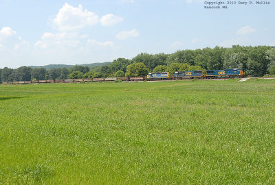 A ballast train is just east of Hancock Md.jpg