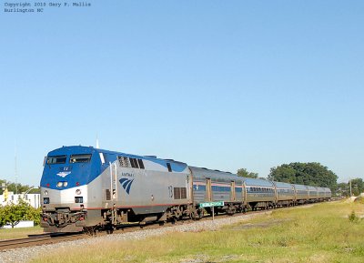 Eastbound Amtrak is pulling into the station at Burlington.jpg
