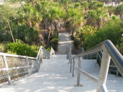 STAIRS TO THE TOP OF THE FORT