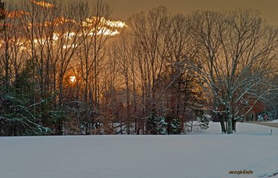 Winter Sunset