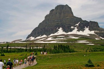 Clements Mountain, Logan Pass