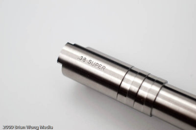 Markings, .38 SUPER