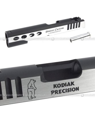 Brazos Custom, Kodiak Precision, 8 Speedhole, Bullet Serrations, 2-Tone