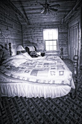 Mountain Cabin bedroom