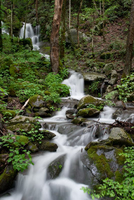 Mountain waterfall