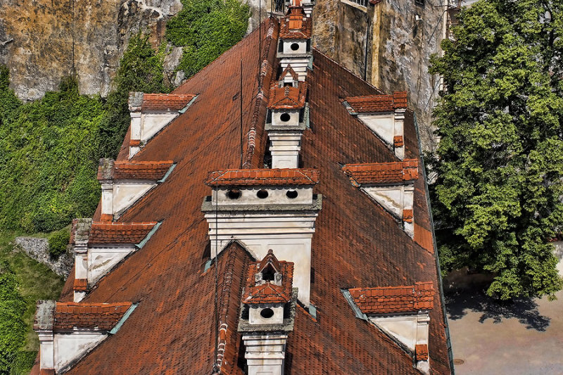 Roofs in Cesky Krumlov