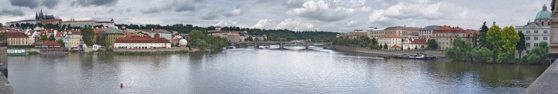 Vltava - Downstream from the Charles Bridge