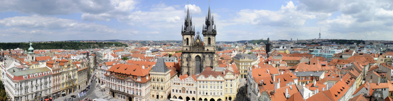 Prague - from the Clock Tower