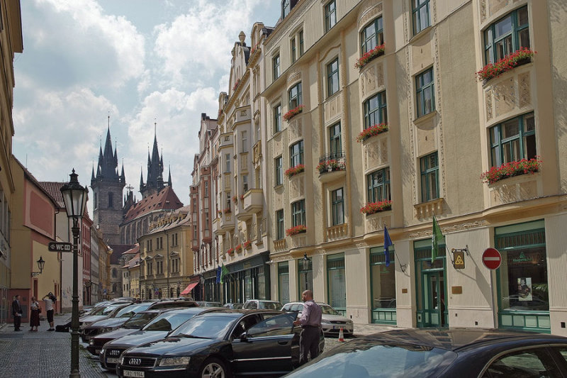 Praha streets