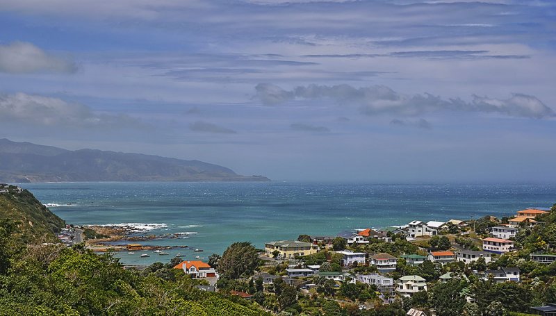 a different view of Island Bay