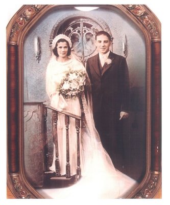 Julia Virgili & Charles Topeka Wedding, 1936