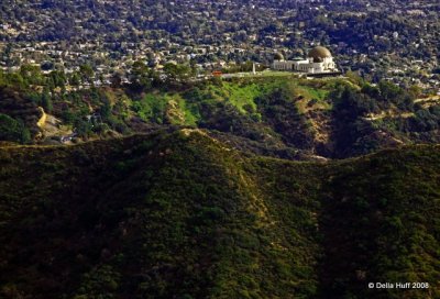 Griffith Observatory from Above