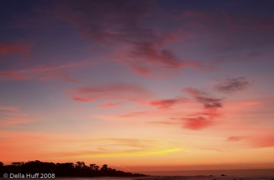 Pebble Beach Sunset