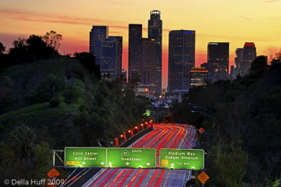 Downtown from Elysian Park