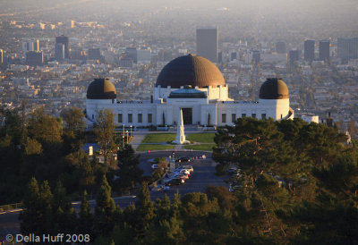 Griffith Observatory Aerial View