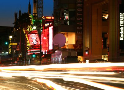 Hollywood Boulevard at Night II