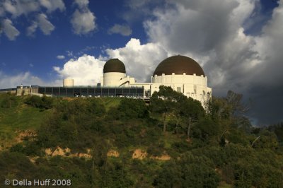 Griffith Observatory and Clouds II