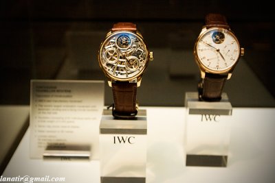 At the IWC Boutique KL