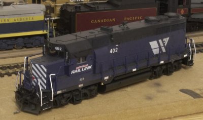 Montana Rail Link GP35 #402