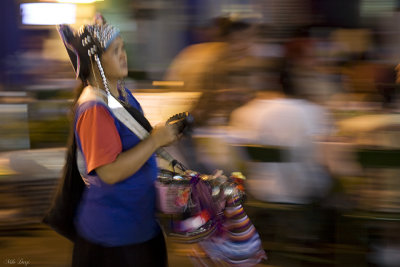 Paning at the streets of Bangkok