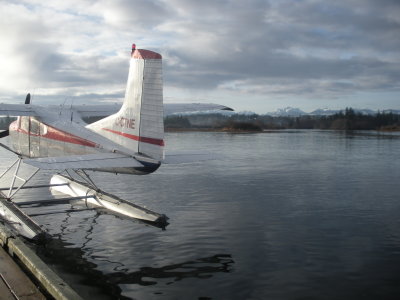 Our float plane at Campbell River