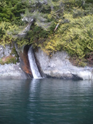 Rushing waters off the mountain