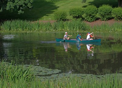 Three Boys In a Canoe by Lois Ann