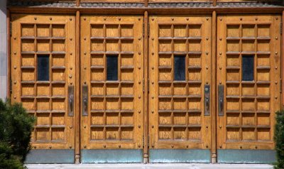 High School Doors by Canadian Club