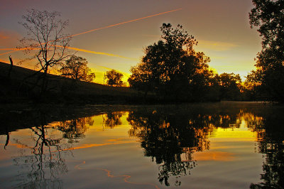 Fall morning on Elkhorn Creek