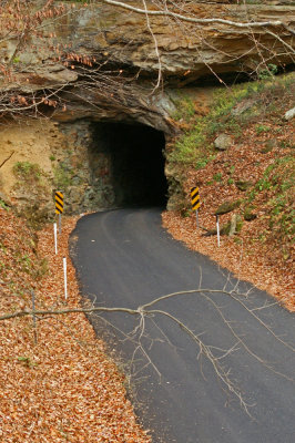 Nada tunnel the intrance to the Red River Gorge