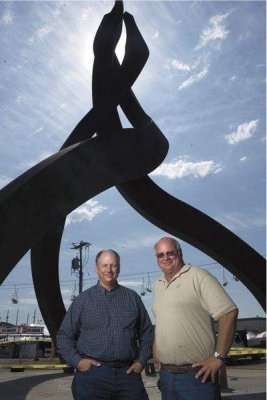 Oregon State Fair Sculpture built by GK Machine, Inc.