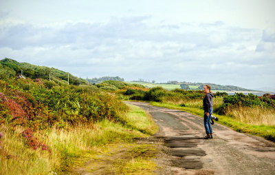 Me on the road to Skipness Castle Argyll Scotland.jpg