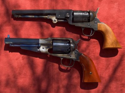 1858 Remington & 1851 Colt