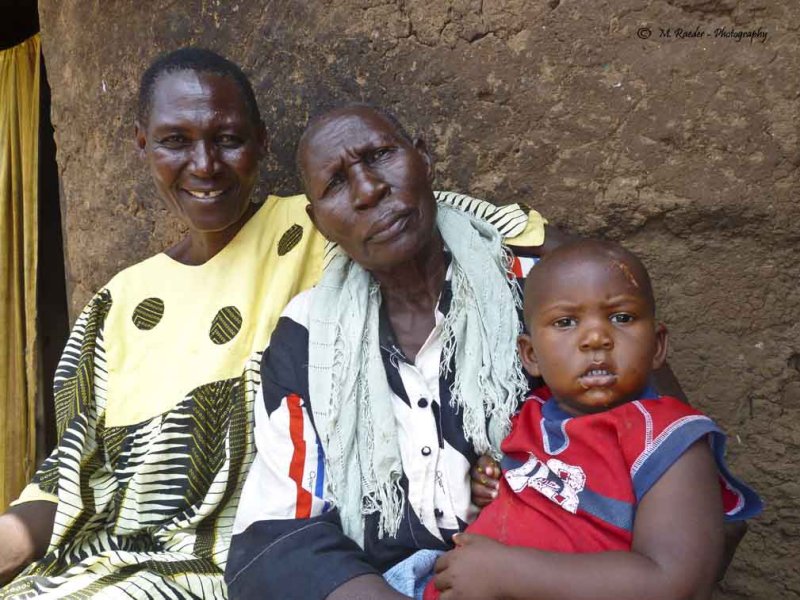 Four generations living together