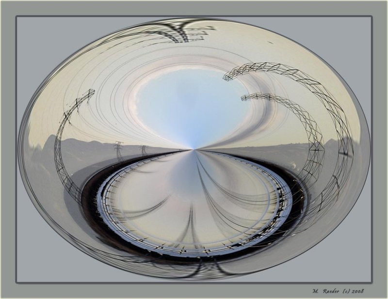 Energy circling the  globe_559y