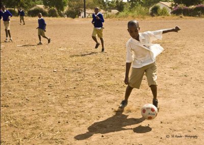 Soccer at Muungano School