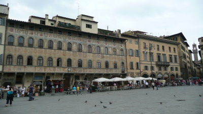 Thursday, a visit to Piazza Santa Croce and