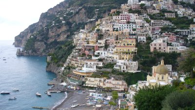 Saturday, Sept. 25 -- It was raining when we left Naples, but the sun came out by the time we arrived in Positano.